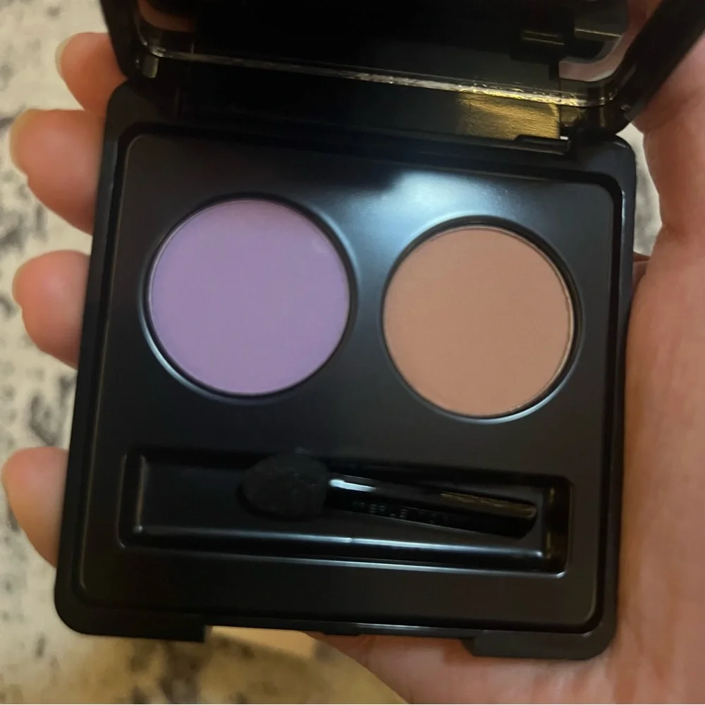Merle Norman Eyecolor Eyeshadow Duo Matte Fresh Cut Pretty Lily Afternoon